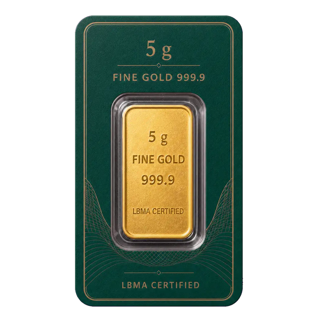 Investment gold (LBMA certification) 5g